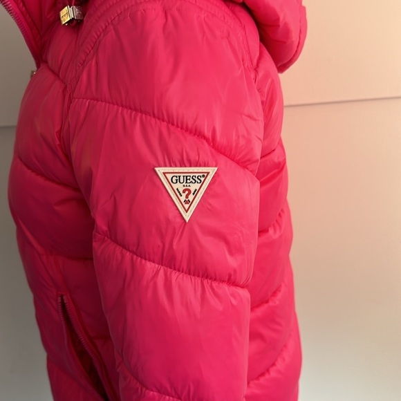 Winter jacket beautiful pink Color XS GUESS - Picture 7 of 9